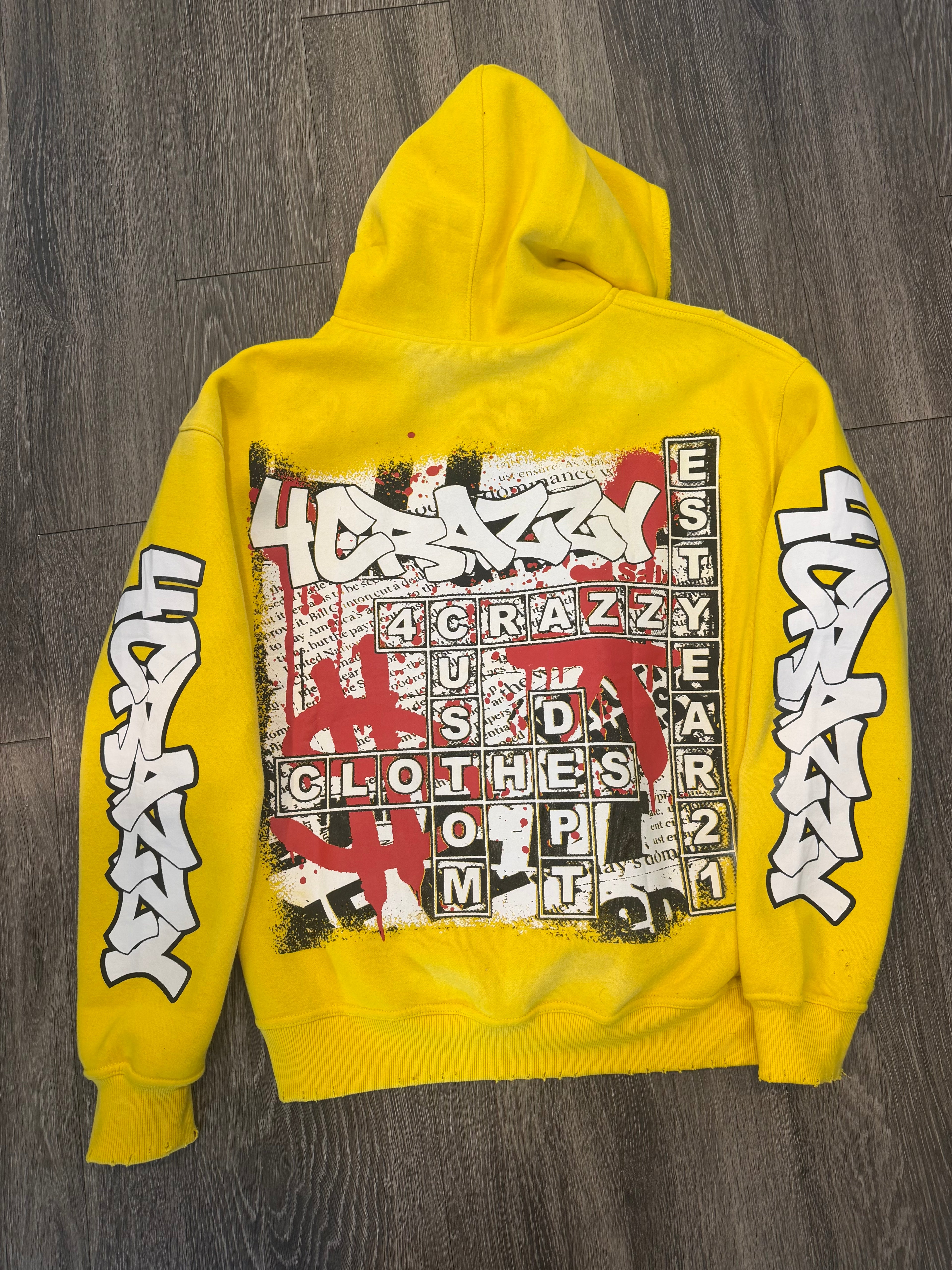 4CRAZZY Fight Night Zip Jackets