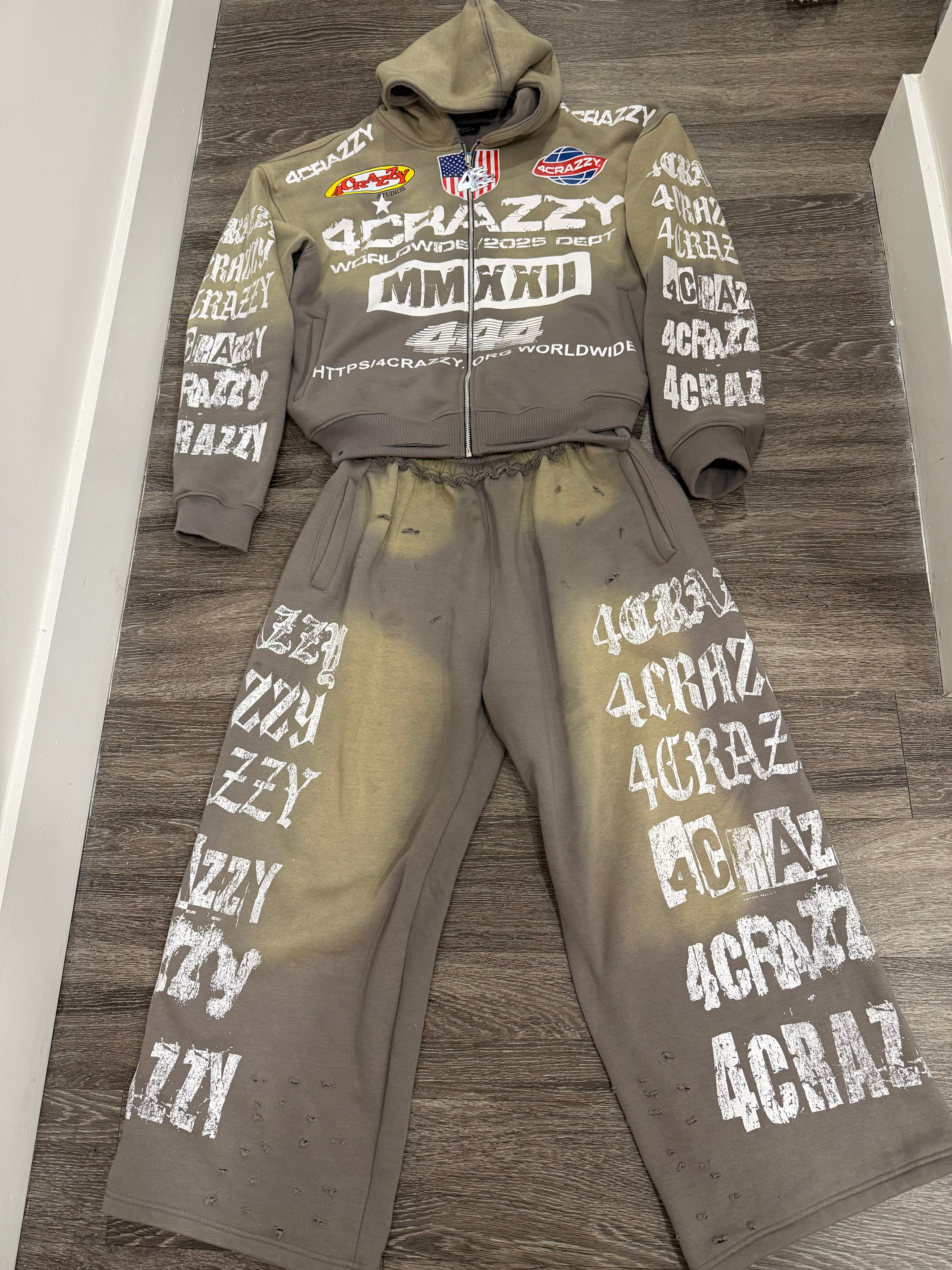 444 Zip Jacket Jumpsuits