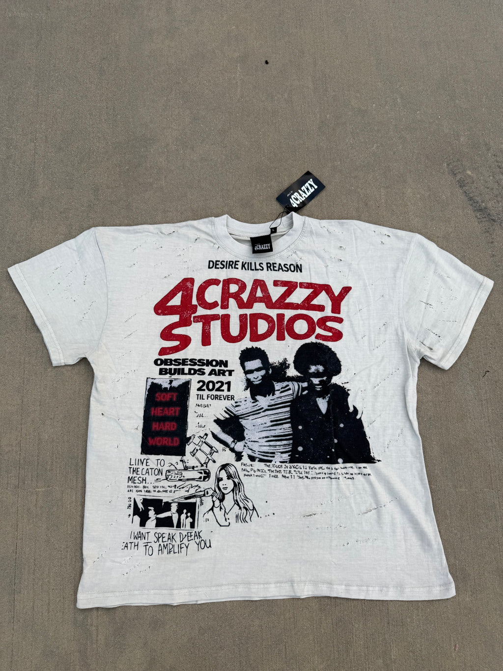 4CRAZZY Studios Tshirt