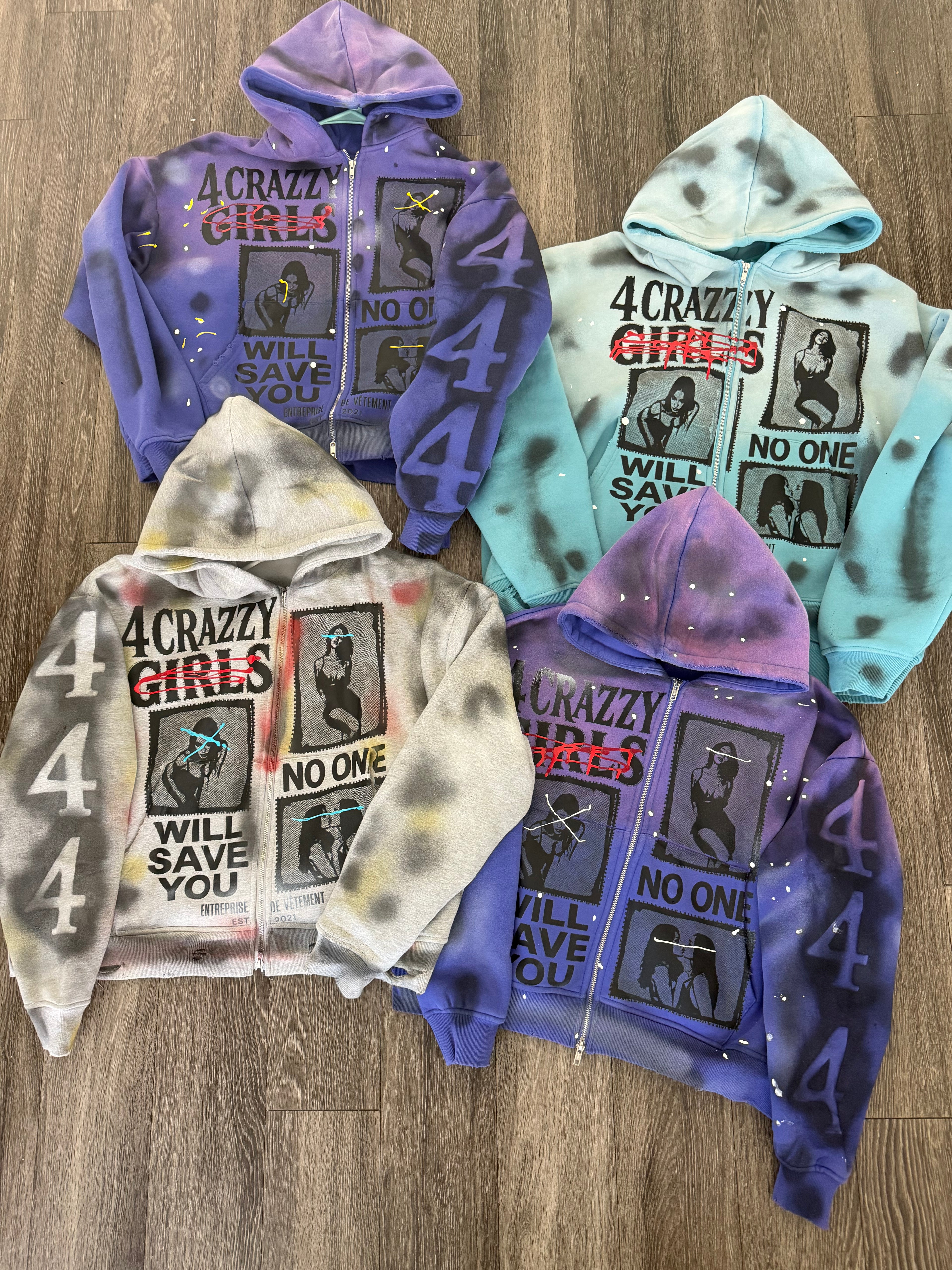 4CRAZZY ZIP JACKET