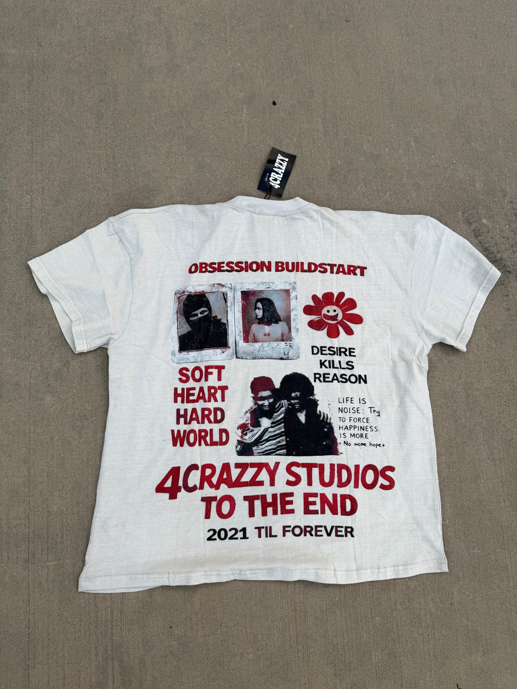 4CRAZZY Studios Tshirt