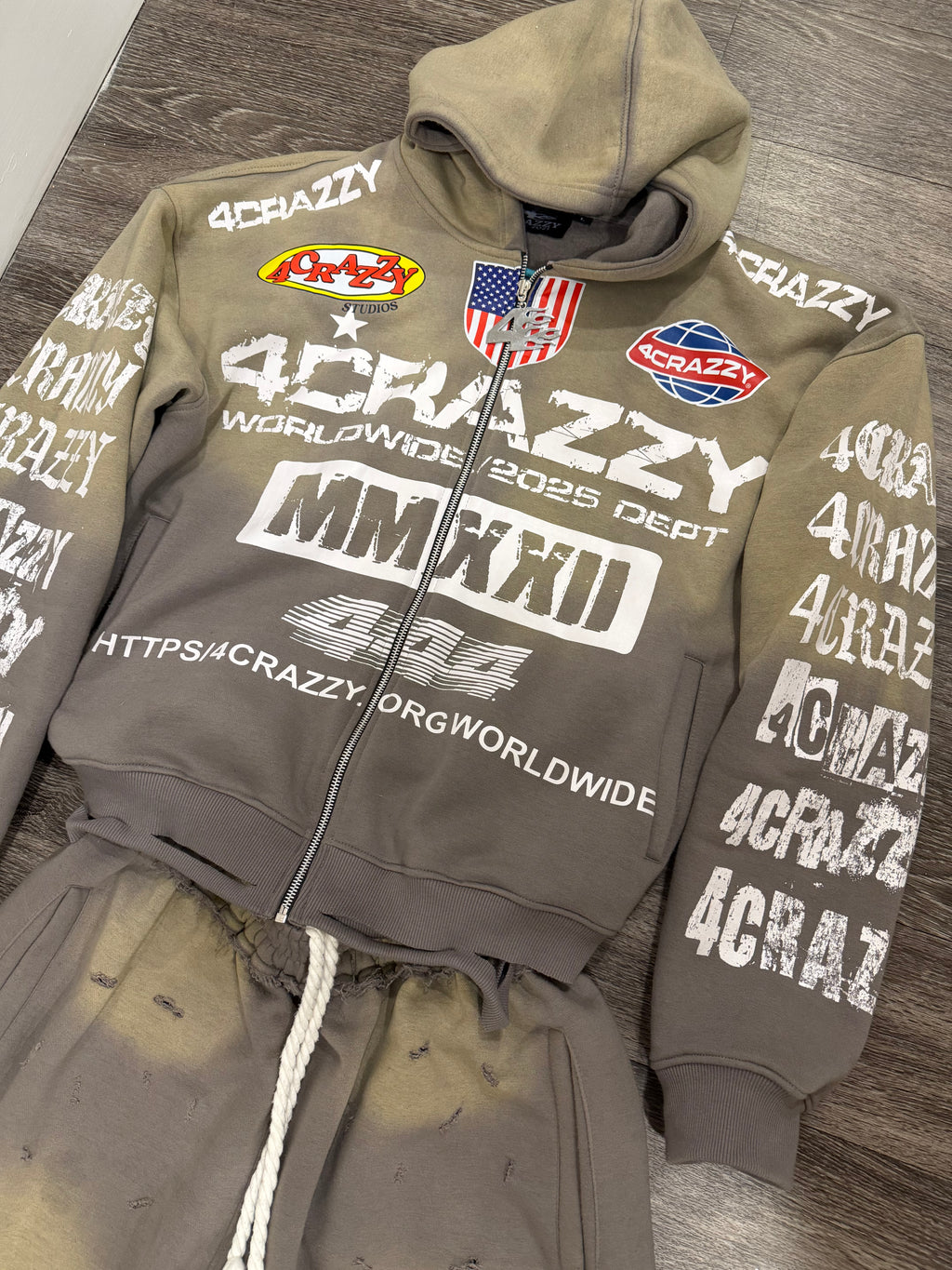 444 Zip Jacket Jumpsuits