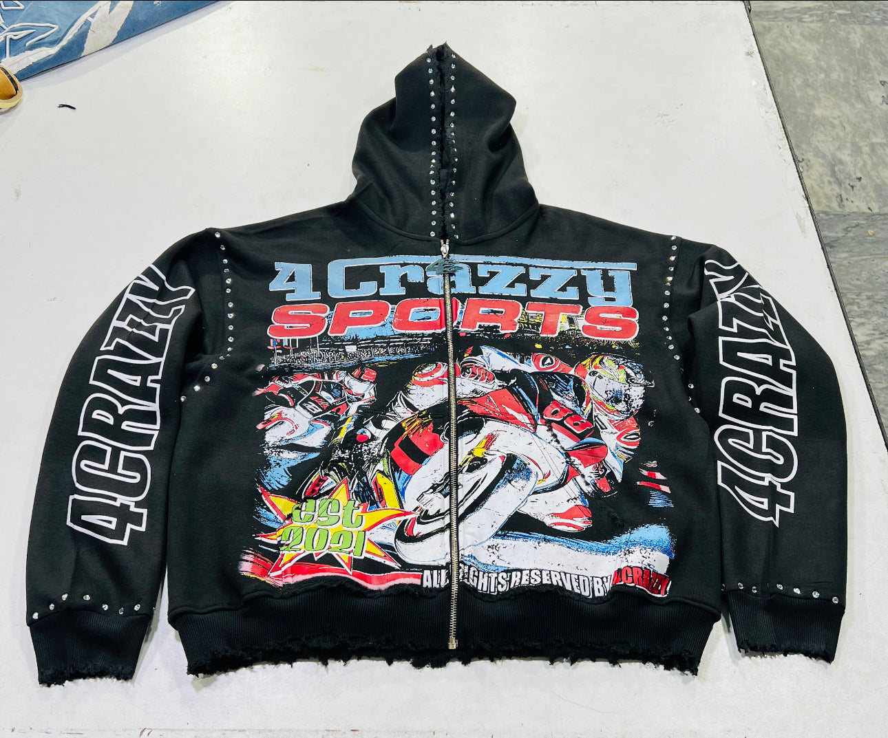 4CRAZZY Racecar Jacket