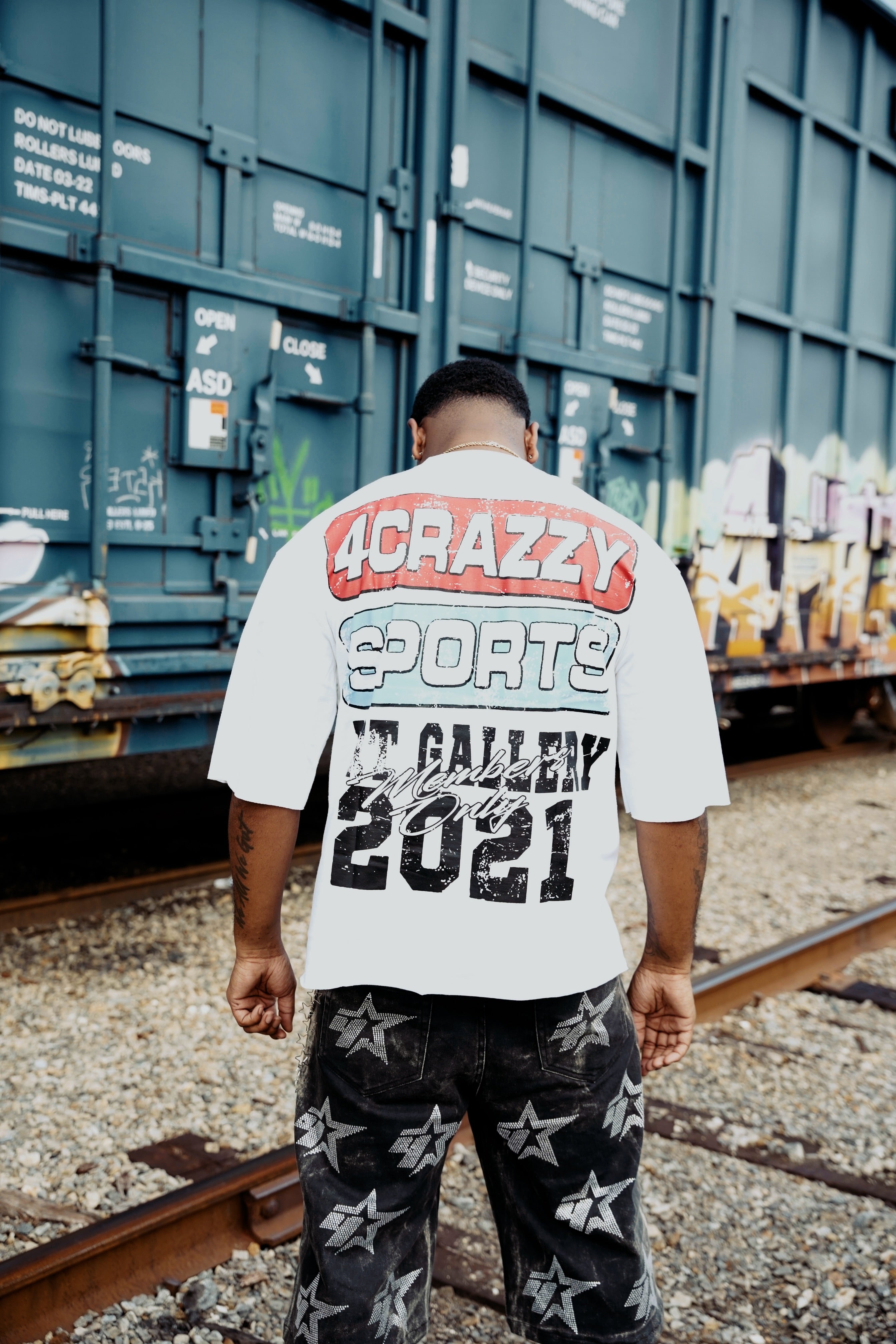 4CRAZZY Racecar Tshirt