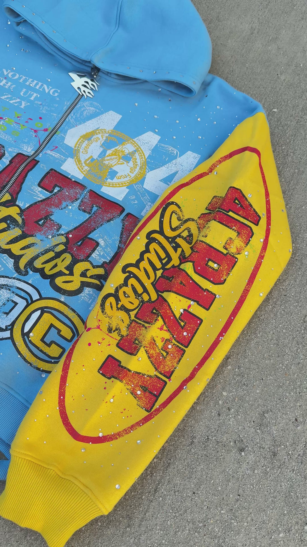 4QC Multi-Color Zip Jacket