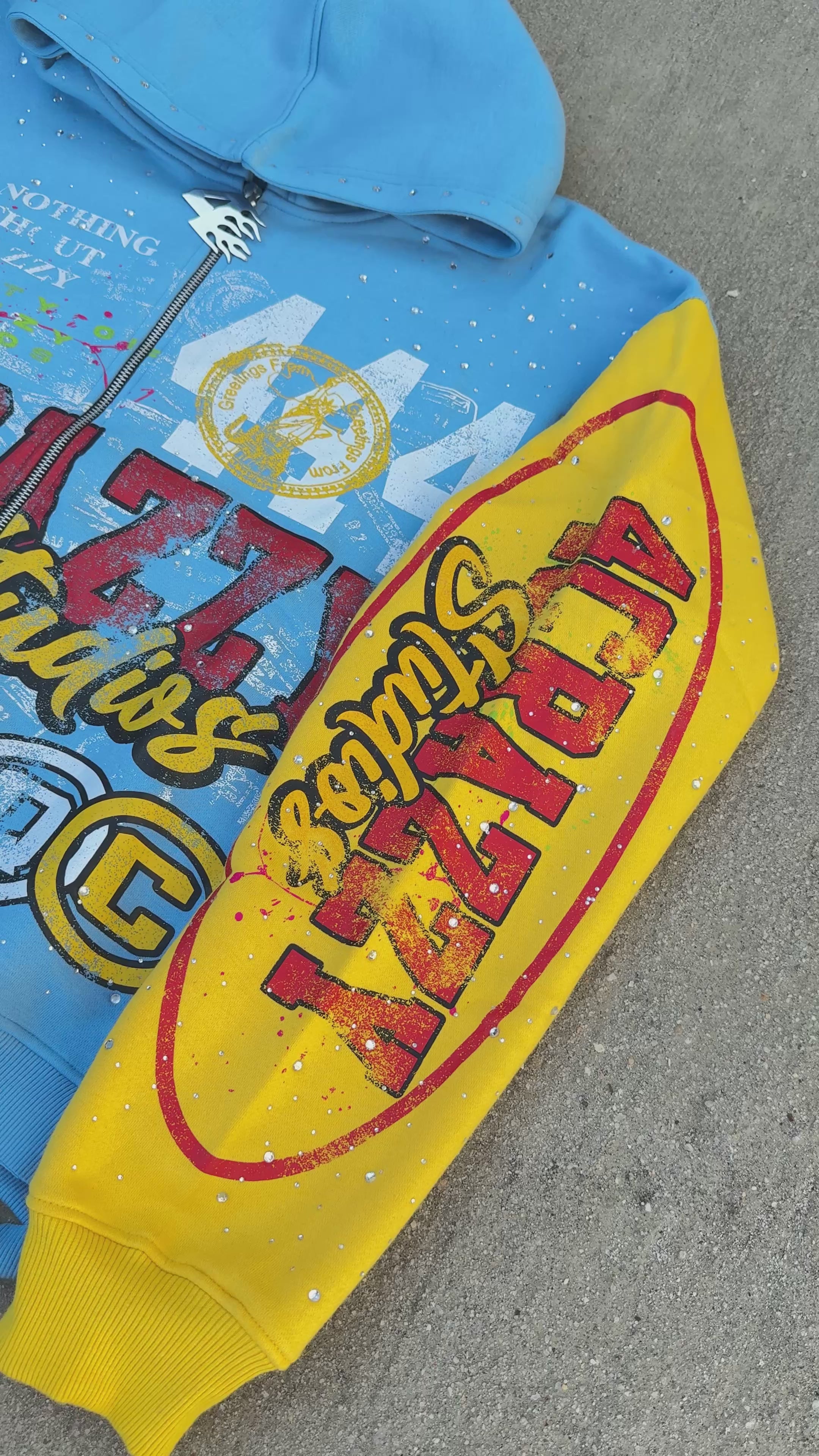 4QC Multi-Color Zip Jacket