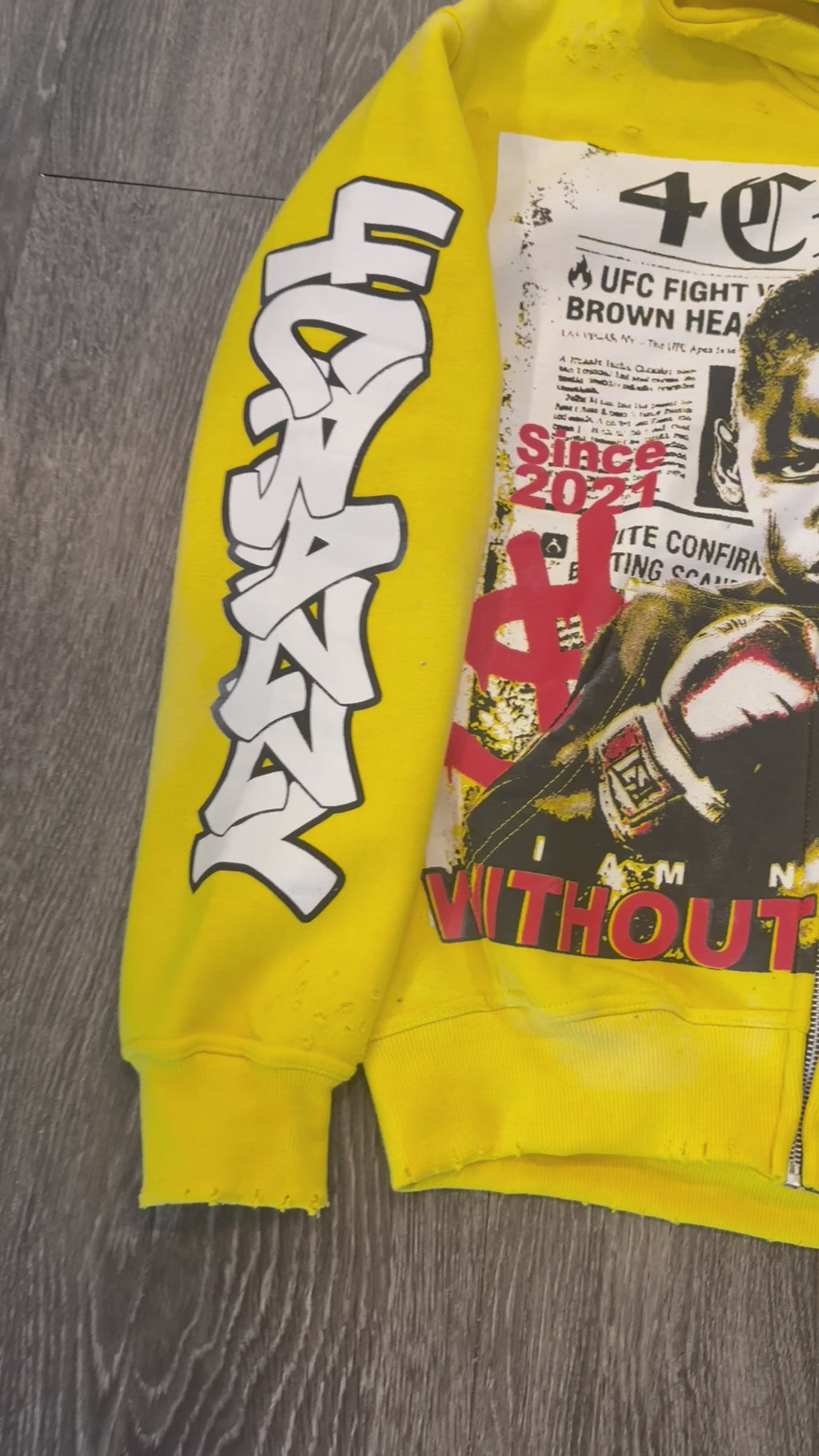 4CRAZZY Fight Night Zip Jackets